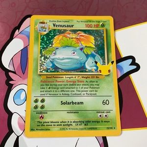 Venusaur Celebrations Pokémon Card